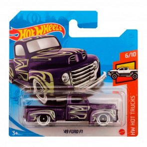Машинка Базовая Hot Wheels '49 Ford F1 Hot Trucks 1:64 GRY95 Purple