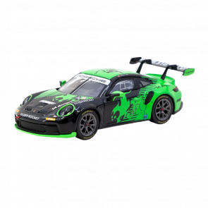 Машинка Premium Tarmac Works Porsche Porsche 911 GT3 Cup (992) Fire Monkey Motorsport 1:64 T64-093-FMM Green - Retromagaz