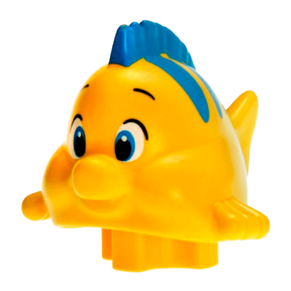Фигурка Lego Flounder Fish Duplo Animals 11374pb01 Б/У - Retromagaz