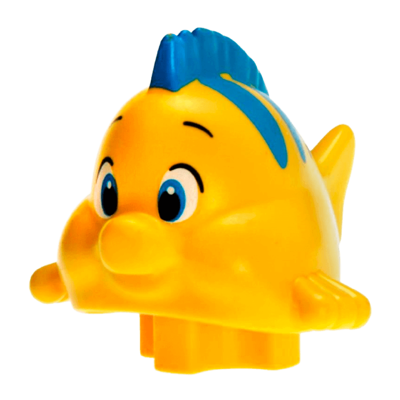 Фигурка Lego Animals Flounder Fish Duplo 11374pb01 Б/У - Retromagaz