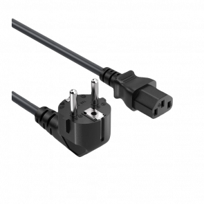 Кабель Colorway Питания 3 pin EU CEE7/7-C13 Black 1.8m Новий - Retromagaz