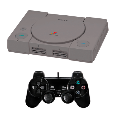 Консоль Sony PlayStation 1 SCPH-5xxx Europe Grey Б/У - Retromagaz