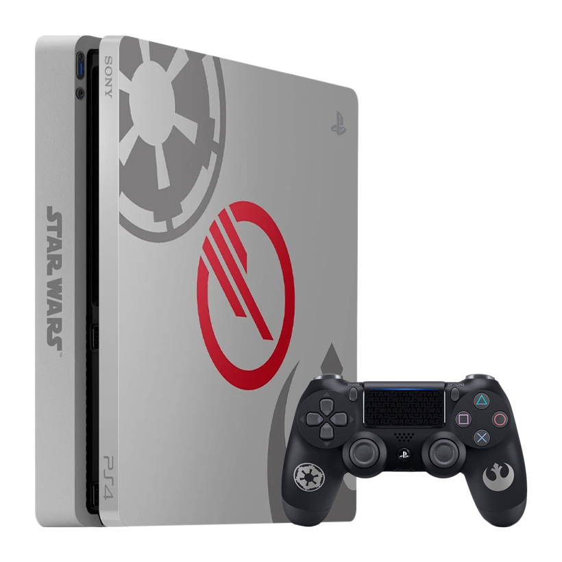 Консоль Sony PlayStation 4 Slim Star Wars Battlefront II Limited Edition 1TB Grey Без Геймпада Б/У - Retromagaz