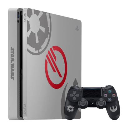 Консоль Sony PlayStation 4 Slim Star Wars Battlefront II Limited Edition 1TB Grey Б/У - Retromagaz