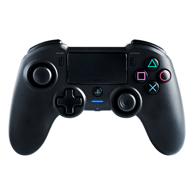 Геймпад Бездротовий Nacon PlayStation 4 Assymetric Wireless Controller Black Б/У - Retromagaz