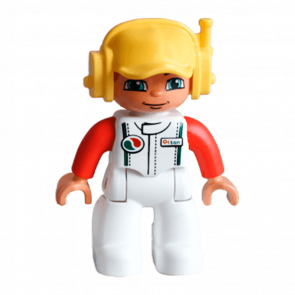Фигурка Lego White Legs White Race Top Duplo Boy 47394pb160 Б/У - Retromagaz
