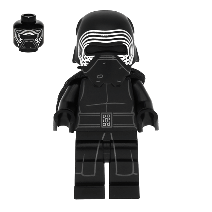 Фигурка Lego Джедай Kylo Ren Helmet Star Wars sw0663 75104 Б/У - Retromagaz