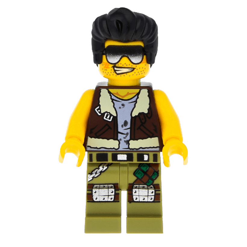 Фигурка Lego Monster Fighters Frank Rock Adventure mof015 1 Б/У - Retromagaz