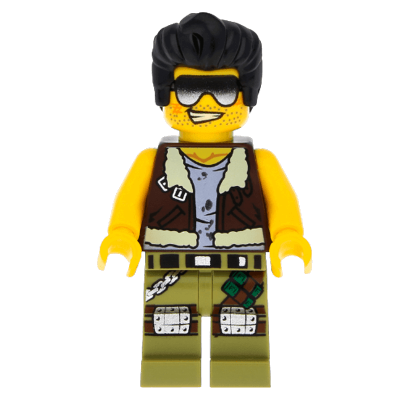 Фігурка Lego Frank Rock Adventure Monster Fighters mof015 1 Б/У - Retromagaz
