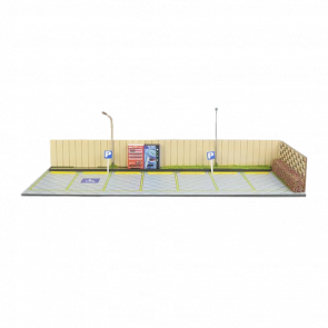Диорама G-Fans Diorama Garden Parking 1:64 710029 Black - Retromagaz