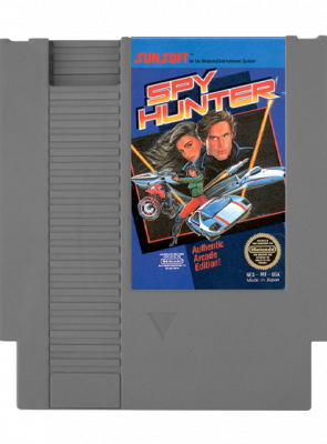 Игра Nintendo NES Spy Hunter USA Английская Версия Только Картридж Б/У