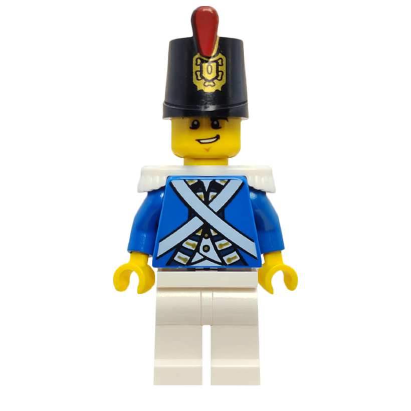 Фигурка Lego Pirates Bluecoat Soldier 3 Lopsided Grin Adventure pi154 2 70412 Б/У - Retromagaz