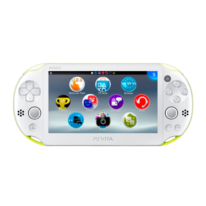 Консоль Sony PlayStation Vita Slim Модифікована 64GB Lime Green + 5 Вбудованих Ігор + Коробка Б/У Відмінний - Retromagaz