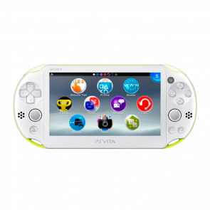 Консоль Sony PlayStation Vita Slim Модифицированная 64GB Lime Green + 5 Встроенных Игр + Коробка Б/У Отличный - Retromagaz