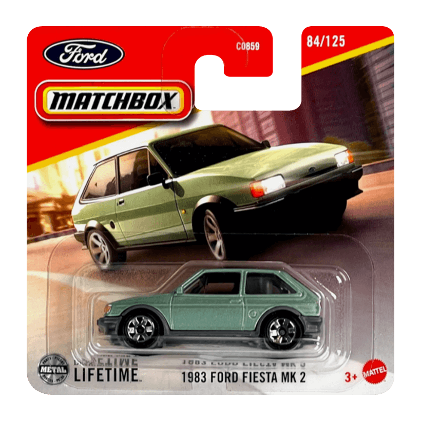 Машинка Велике Місто Matchbox 1983 Ford Fiesta MK 2 Metro 1:64 JBR40 Green - Retromagaz