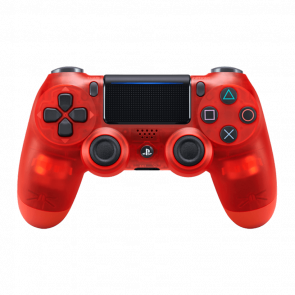 Геймпад Беспроводной Sony PlayStation 4 DualShock 4 Version 2 Crystal Red Б/У Нормальный - Retromagaz