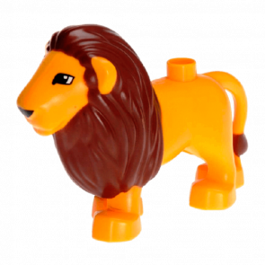 Фігурка Lego Duplo Animals Lion Eyes Squared Pattern 4325c01pb01 1 4281534 4569320 6019774 Б/У Нормальний