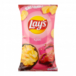 Чипсы Lay's со Вкусом Краба 170g