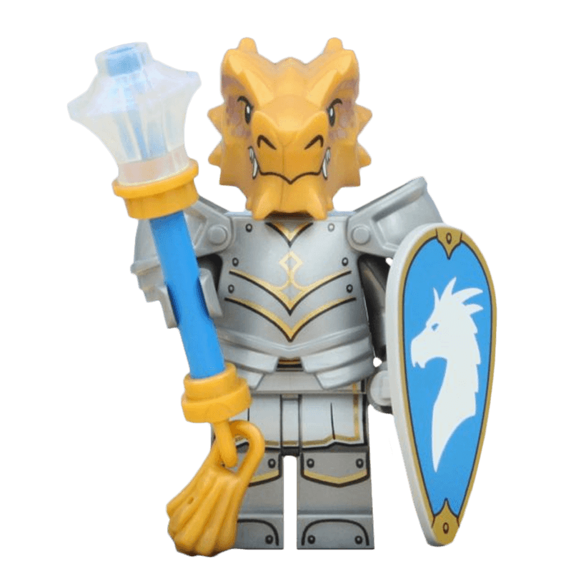 Фигурка Lego Dungeons & Dragons Dragonborn Paladin Games 71047 coldnd04 coldnd-4 Новый - Retromagaz