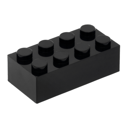 Кубик RMC Обычная 2 x 4 Black 40шт Новый - Retromagaz