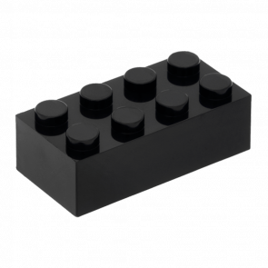Кубик RMC Обычная 2 x 4 Black 40шт Новый