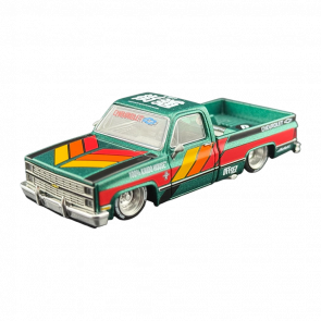 Машинка Premium Kaido House x MiNI GT Chevrolet Silverado KAIDO WORKS V3 1:64 KGMG226 Green - Retromagaz