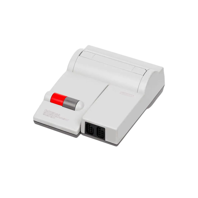 Консоль Nintendo NES New-Style NES-101 Top-Loader USA Grey Без Геймпада Б/У - Retromagaz