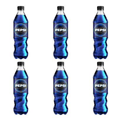 Набор Напиток Pepsi Electric Blue Zero Sugar 500ml 6шт - Retromagaz