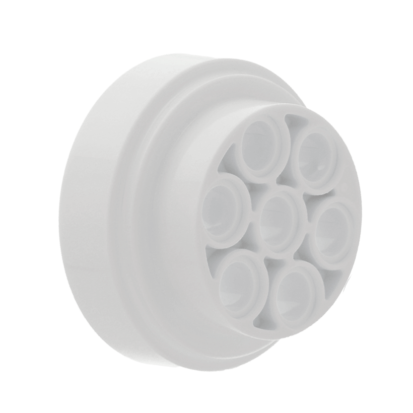 Колесо Lego Диск 31mm D. x 15mm 60208 4512751 White 10шт Б/У - Retromagaz