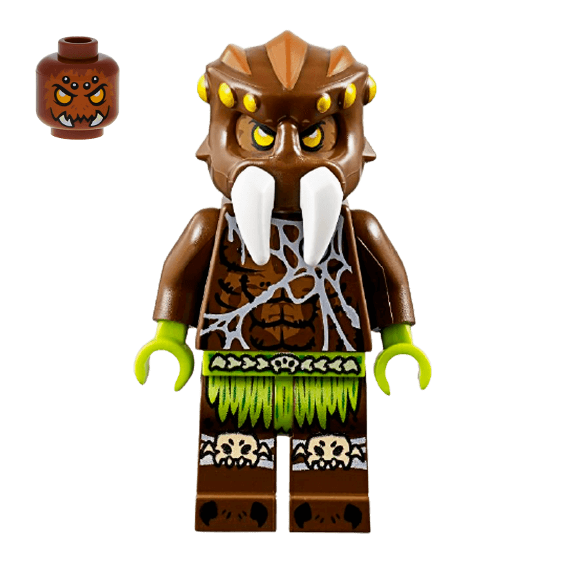 Фигурка Lego Spider Tribe Sparratus Legends of Chima loc053 Б/У - Retromagaz