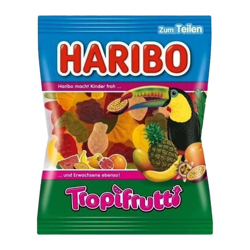 Конфеты Жевательные Haribo Tropifrutti 100g - Retromagaz
