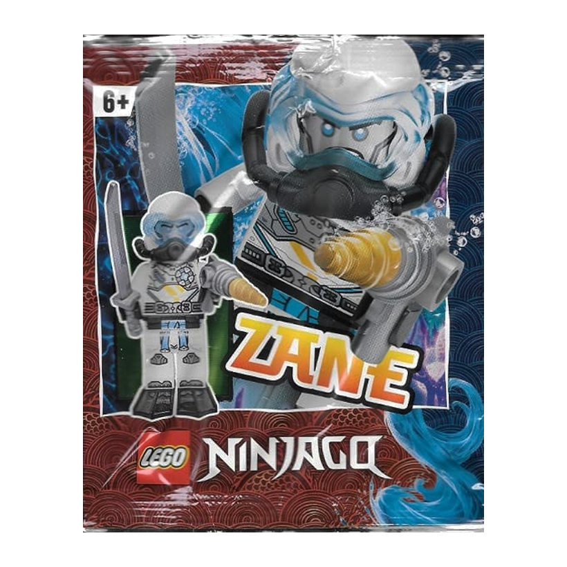 Конструктор Lego Фигурка Seabound Zane #8 Foil Pack Ninjago 892288 njo0699 Новый - Retromagaz