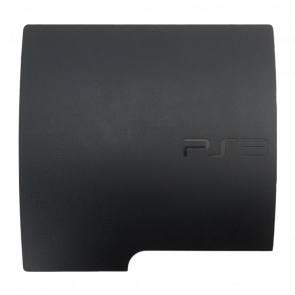 Кришка Консолі Sony PlayStation 3 Slim Black Б/У - Retromagaz