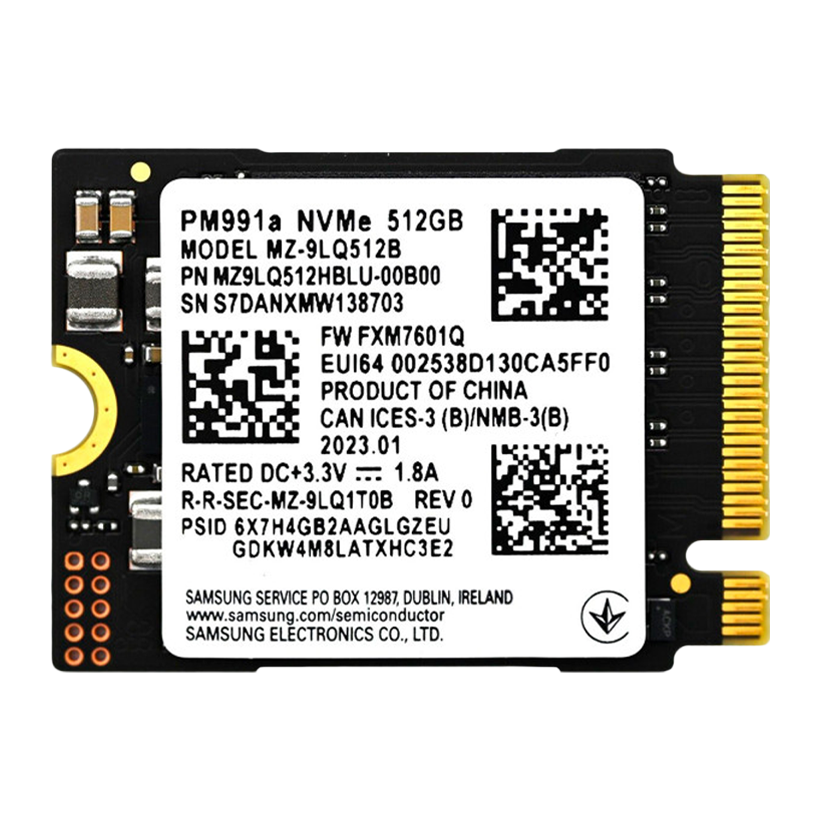 SSD Накопитель Samsung PM991A Steam Deck 512GB - Retromagaz