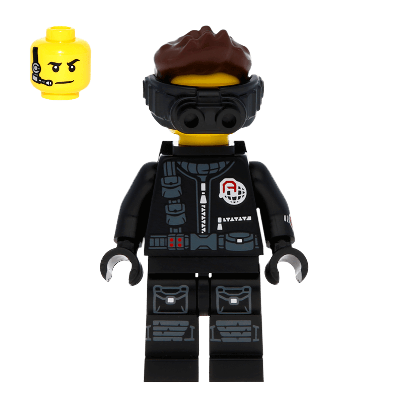 Фигурка Lego Series 16 Spy Collectible Minifigures col257 Б/У - Retromagaz