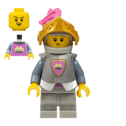 Фігурка Lego Series 23 Knight Yellow Castle Collectible Minifigures col408 Б/У - Retromagaz