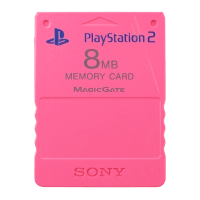Карта Пам'яті Sony PlayStation 2 SCPH-10020 8MB Pink Б/У - Retromagaz