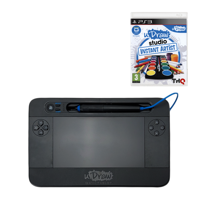 Планшет Беспроводной Sony PlayStation 3 uDraw HD GameTablet Black Б/У - Retromagaz
