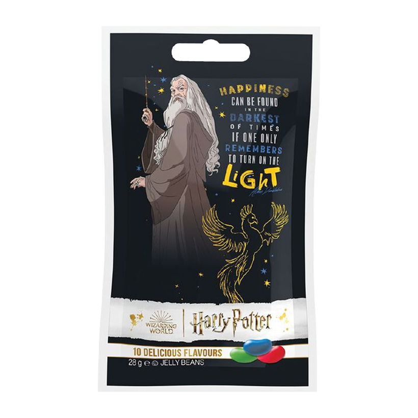 Конфеты Жевательные Jelly Belly Harry Potter Dumbledore Beans 10 Good Flavours 28g - Retromagaz
