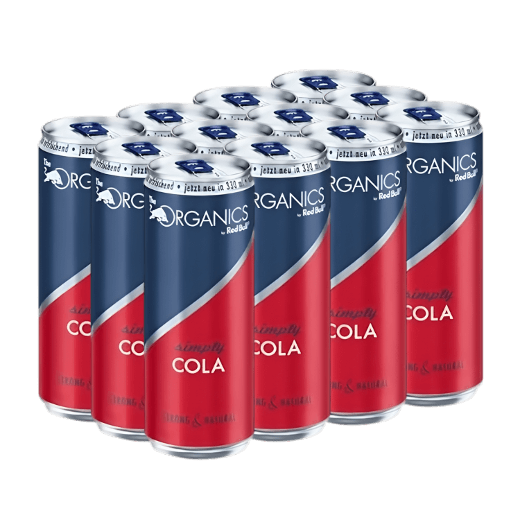 Набор Напиток 12шт Red Bull Organics Simply Cola 330ml - Retromagaz