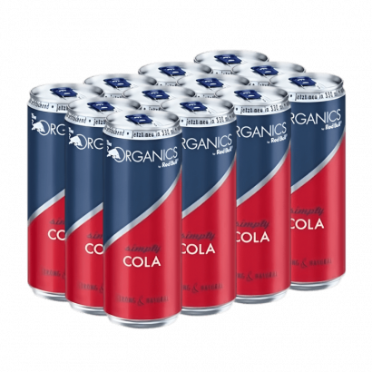 Набір Напій Енергетичний 12шт Red Bull Organics Simply Cola 330ml - Retromagaz