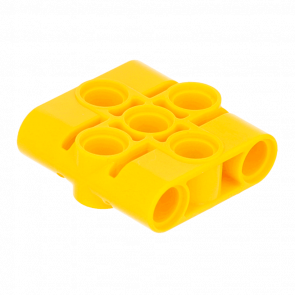 Technic Lego Block 1 x 3 x 3 Соединитель Другое 2L 39793 6252654 Yellow 2шт Б/У