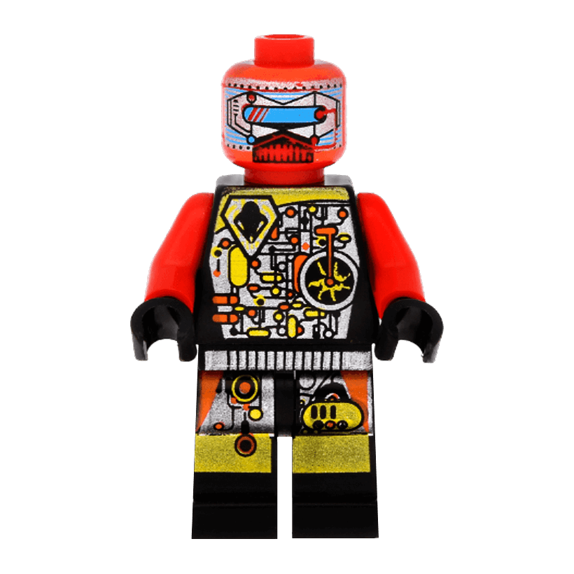Фигурка Lego UFO Droid Red Space sp044 Б/У - Retromagaz