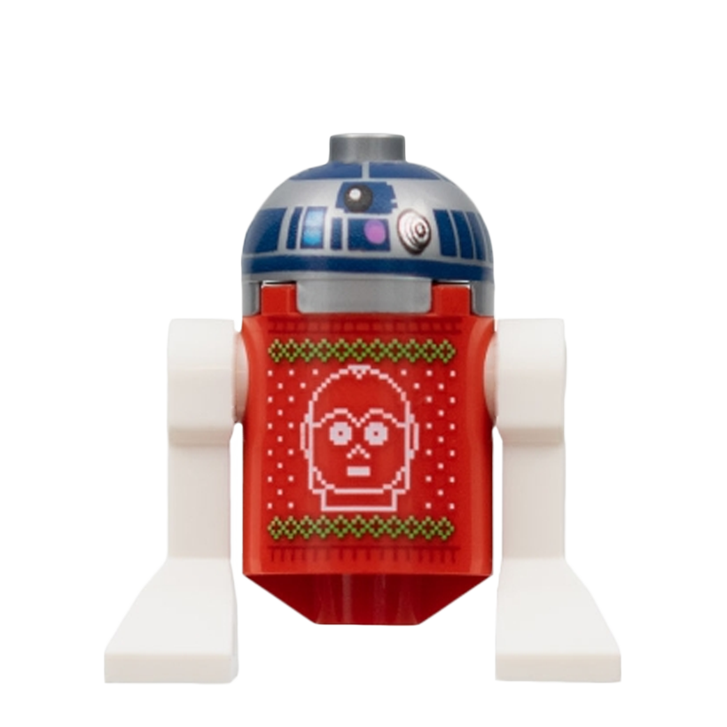 Фигурка Lego Дроид R2-D2 Holiday Sweater Star Wars sw1241 75340 Б/У - Retromagaz