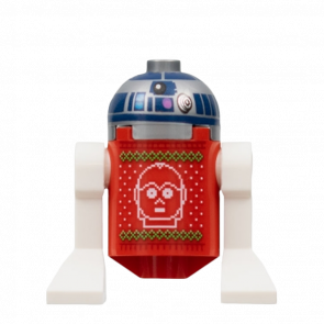 Фигурка Lego Дроид R2-D2 Holiday Sweater Star Wars sw1241 1 Б/У - Retromagaz