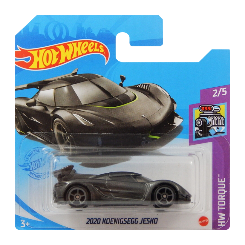 Машинка Базова Hot Wheels 2020 Koenigsegg Jesko Torque 1:64 GRY04 Grey - Retromagaz