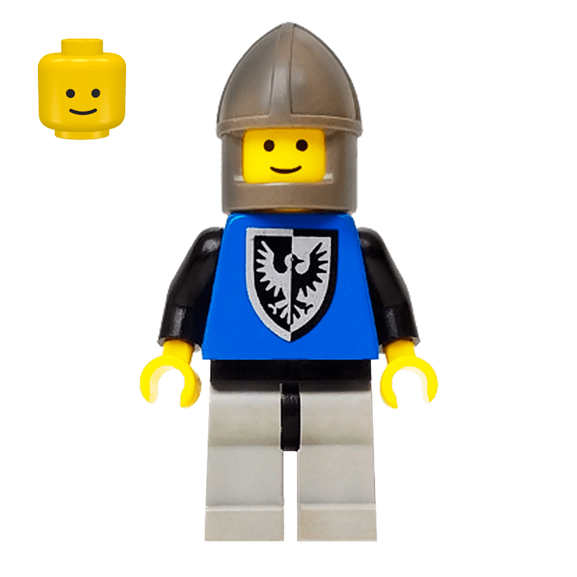 Фігурка Lego Black Falcons Knight Castle cas102 Б/У - Retromagaz