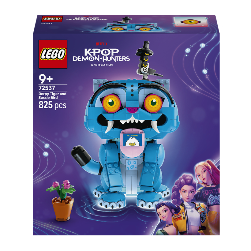 Конструктор Lego KPop Demon Hunters Дерпі Тайгер та Сюссі Берд 72537 Новый - Retromagaz
