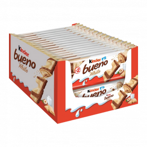 Набір Батончик Kinder Bueno White 2 Pieces 43g 30шт - Retromagaz