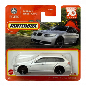 Машинка Большой Город Matchbox 2012 BMW 3 Series Touring Highway 1:64 HLC71 White